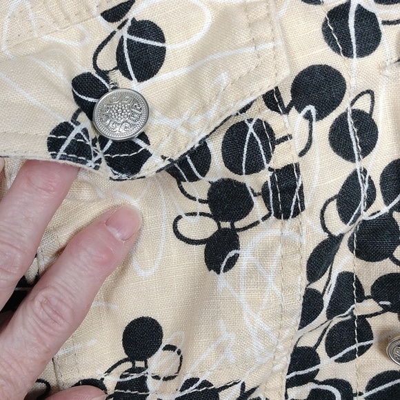 Saint Tropez West women's button down top. - Picture 5 of 10